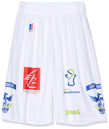 Short de Basketball Mixte Enfant Saint-Quentin Short Officiel Domicile 2019-2020