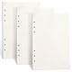 FYY 3 Packungen A5 Papier Gepunktet,A5 Refill Paper 135 Blätter (270 Seiten) für 6 Ring Binder Notizbuch,Nachfülleinlagen für Filofax A 5,Notizen,Tagbuch,Skizze,Bullet Journal,Malerei,(Gepunktet)