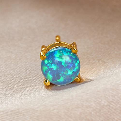 Bijoux de luxe : boucles d'oreilles vintage rondes 6 mm de style