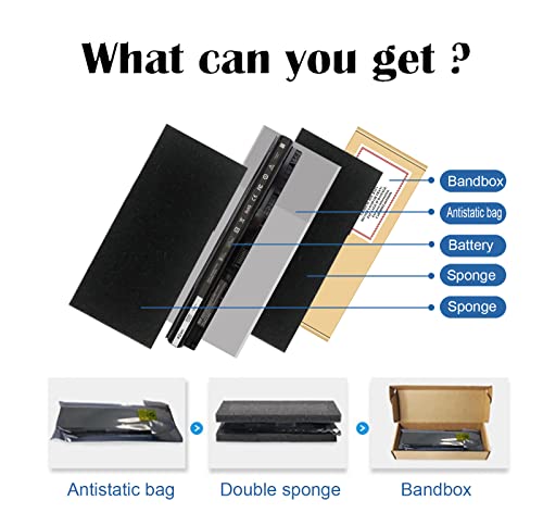 M5Y1K Battery For M5Y1K 14.8V 40Wh Dell Battery For Dell Inspiron 14 15 17 5000 3000 5559 5558 3551 3451 3558 3567 5755 5756 5458 5759 5758 5759 Gxvj3 P51F P47F P63F P60G P28E P65G P52F Laptop #TOP5