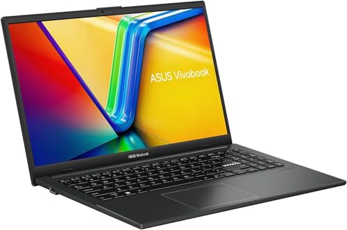 Image of Asus VivoBook Laptop, 15.6-inch FHD Display, Intel Core i3-N305, 8GB RAM, 256GB Storage, Windows 11, Black