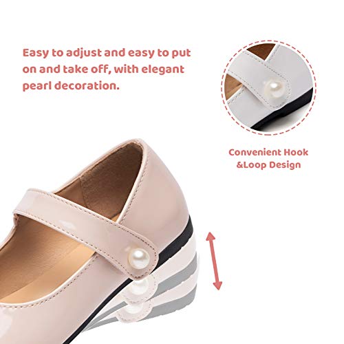 Funkymonkey Toddler/Little Girl Mary Jane Dress Shoes Casual Slip On Ballet Flat thumb #3