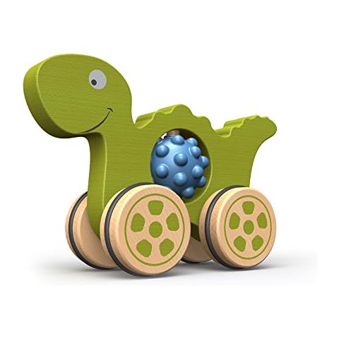 BeginAgain Nubble Rumbler Dino - Promote Imagination and Active Play - Green, Kids 18 Months and Up Cover
