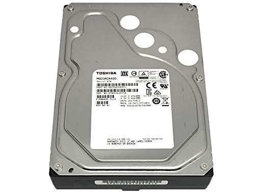 Toshiba MG03ACA400 3.5 4TB SATA III Enterprise Storage Hard Drive 7200RPM 64MB Cache