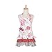 G2PLUS Cotton Canvas Kitchen Apron with Pockets Baking Apron for Kids Cooking Apron for Children Great for Kid Girl Daughter