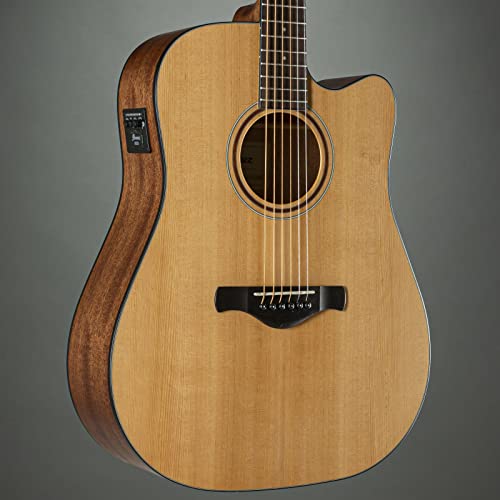 Image of Ibanez Acoustic Guitar ARTWOOD series with Cutaway Electronics AW65ECE-LG
