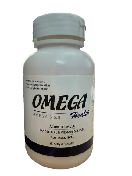 Nitya Healthcare Omega Health Flaxseed Oil & Vitamin Complex Omega 3 6 9 Vitamins Supplement-image-17