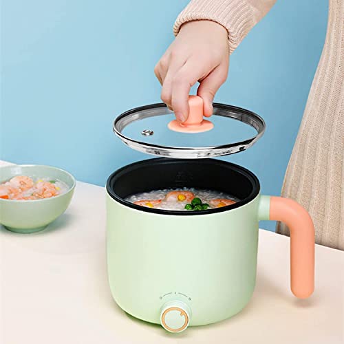 Non-Stick Mini Electric Hot Pot Stock Pot, Electric Skillet, Multi-Cooker With Steamer Electric Frying Pan, Portable Cooker Used For Boiling, Frying, Cooking Heatproof #TOP5