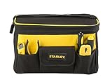 herramientas stanley argentina Medidas (cm): 34 x 21 x 24 STANLEY STST1-73615 - Bolsa para herramientas profunda de tapa plana 14\" / 34 cm