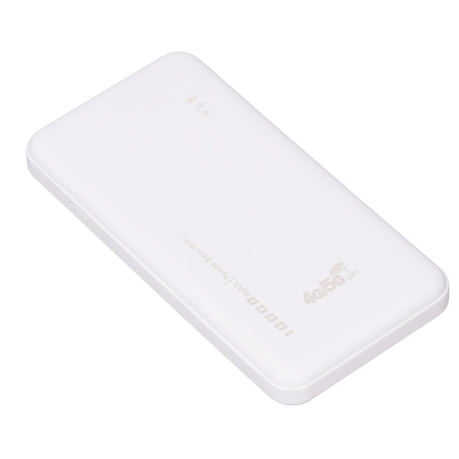 Lazmin112 Enrutador Hotspot de Bolsillo 5G, Módem USB LTE de 300 Mbps, Batería de 10000 MAh, Ranura para Tarjeta SIM, 10 Usuarios, para Viajes, Transmisiones en Al Aire Libre, Fiestas