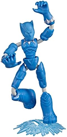 Amazon Com Avengers Marvel Bend And Flex Missions Black Panther Ice Mission Action Figure 6 Inch Scale Bendable Toy Toys For Kids Ages 4 And Up Toys Games