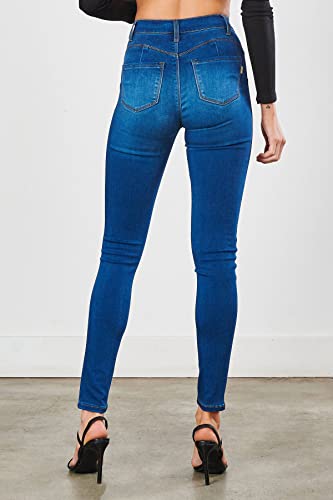 Vibrant Women’s Denim Skinny Jeans – High Waisted Soft Cozy Stretchy Casual Comfy Slim Fit Pants3