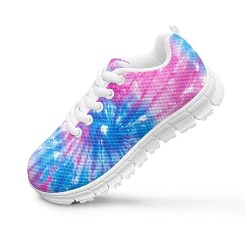 Kids Tennis Shoes Lightweight Athletic Running Shoes Non Slip Breathable Girls Students Sports Sneakers Walking Shoes3