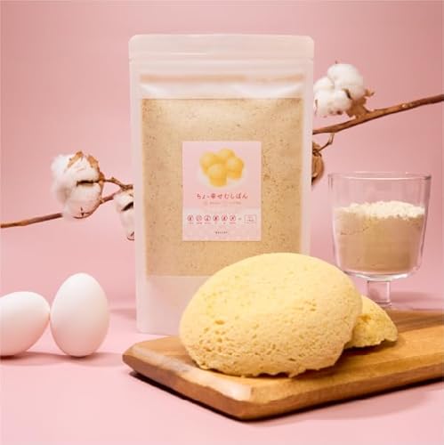 OKARAT ちょ~幸せ蒸しぱん | 1袋200g入り | 白砂糖不使用 グルテンフリー タンパク質 ダイエット 食物繊維 蒸しパン パンケーキ ホットケーキ