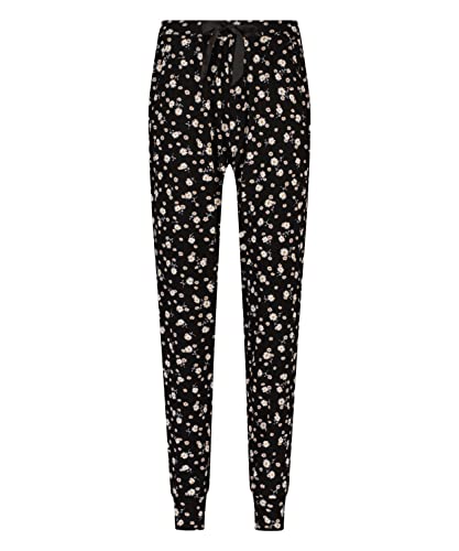 Hunkemöller Pyjamahose Jersey - Black - M