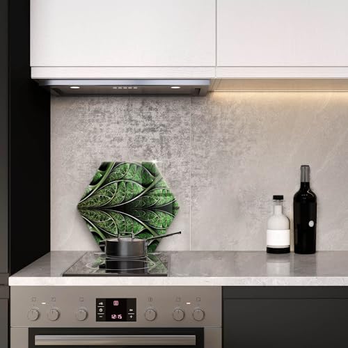 Planche à découper Wallfluent hectagonale 40cm résistante pour cuisson