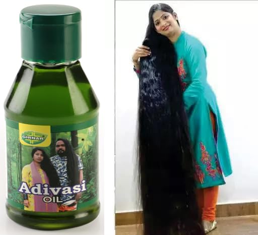 Image of GIRNAR Adivasi Hair Oil Original Herbal Oil For Hair Growth, Hair Fall Control, For Women And Men,100 Ml