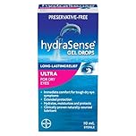 hydraSense Ultra Eye Drops For Dry Eyes - Preservative Free, Gel Drops For Immediate Comfort And Extended Protection, Dry Eye Relief, Naturally Sourced, Can Use With Contacts, 10ml