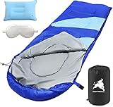 Bolsa De Dormir.Saco de Dormir Rectangular Casual al Aire Libre con Tamaño de Paquete Pequeño para Adultos, Montañismo