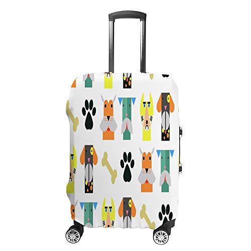 Housse pour bagages de voyage lavable accessoire de protection souple