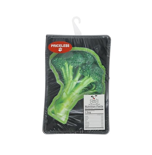 Pavilion - Realistic Broccoli - 6.25" Puppy Dog Toy K-9 Furry Companion Present