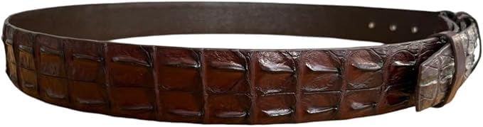 Genuine Alligator Leather Belts Buckle for Men, Crocodile Skin Belt for Mens4
