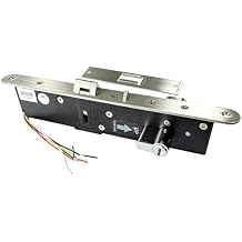 European Type Electric Mechanical Lock with Cylinder 12VDC Fail-Safe or Fail-Secure Adjustable