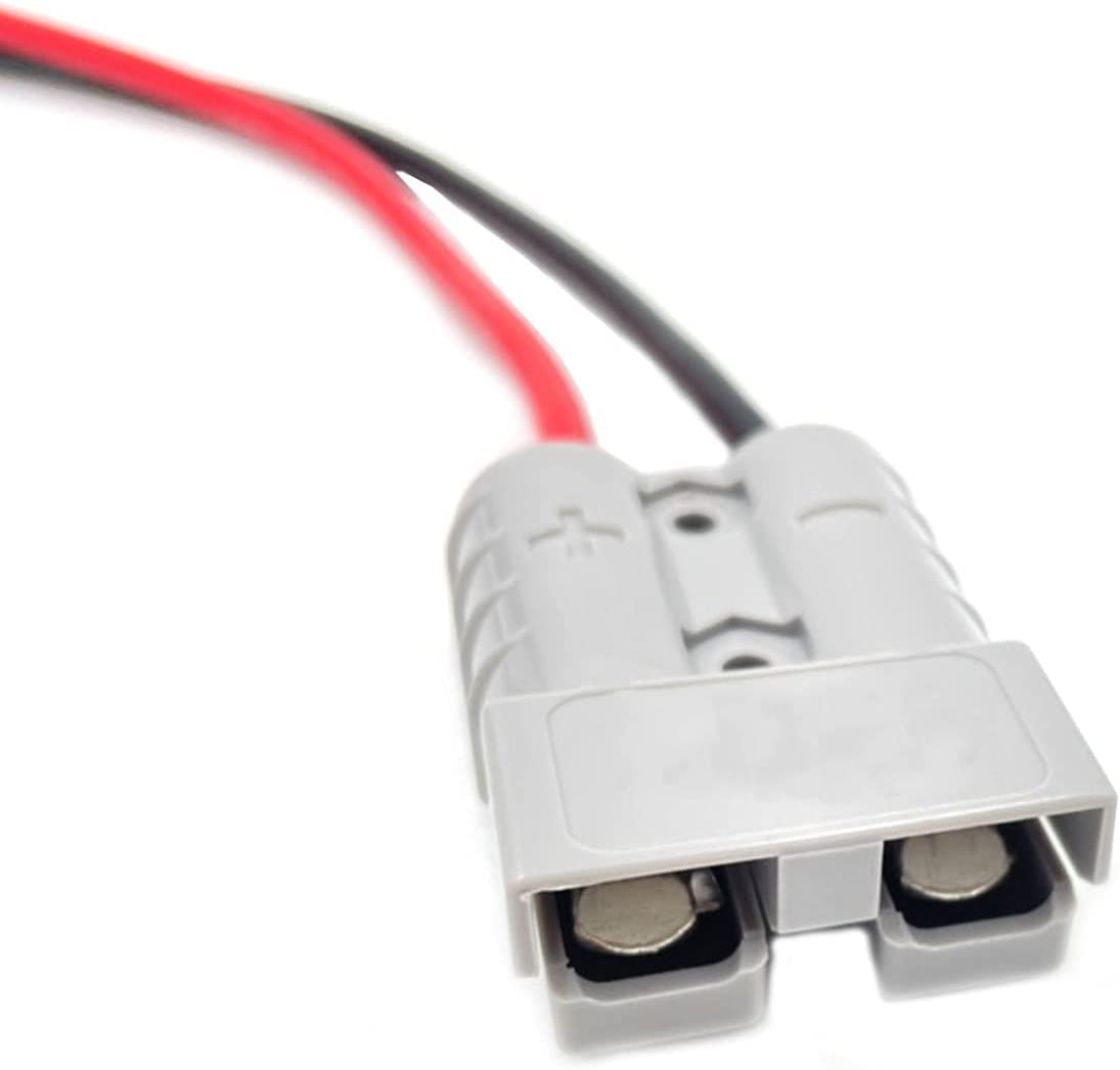 10 Pezzi Connettori Batteria 50A AWG 10/12 – Sgancio Rapido Con Terminali In Rame Placcato Argento, Per Auto E Impianti Elettrici
