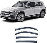 ✅【Allwetterkomfort】: Autofenster regenschutz mit hoher lichtdurchlässigkeit, verbessert die Luftzirkulation im auto, verbessert Ihre Fahrsicherheit und Ihren komfort, insbesondere an regnerischen Tagen und bei nebel können sie die fenster herunterlassen, ohne von schlechtem Wetter beeinträchtigt zu werden.