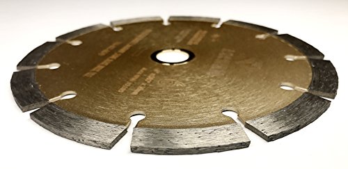 (2 Pack) ALSKAR DIAMOND ADLSS 6 inch Dry or Wet Cutting General Purpose Power Saw Segmented Diamond Blades for Concrete Stone Brick Masonry (6" - 2 pcs)