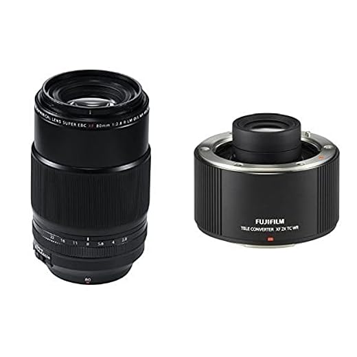 Fujinon XF 80mm F2.8 Lens with TC WR