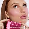 BASMA Beauty Rubor en crema para mejillas, rubor de maquillaje construible y no pegajoso | Rubor vegano de larga duración sin gluten para mejillas y labios con vitamina E, aloe vera y extracto de romero (rosa chicle) 6