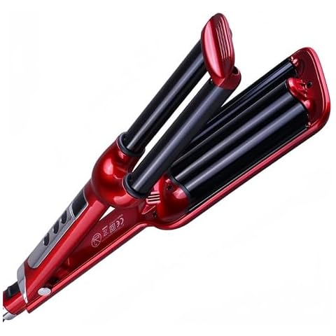 YONAIL 3 Barrel Hair Curler with LCD Cover