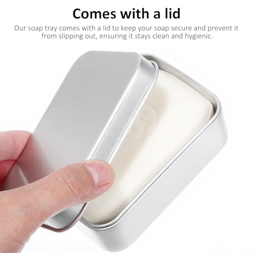 ULTECHNOVO �A���~���Ό��P�[�X 2�Z�b�g �r�����t���Ό����[�g���C �� 9×14cm ���s �A�E�g�h�A �o�X���[���p