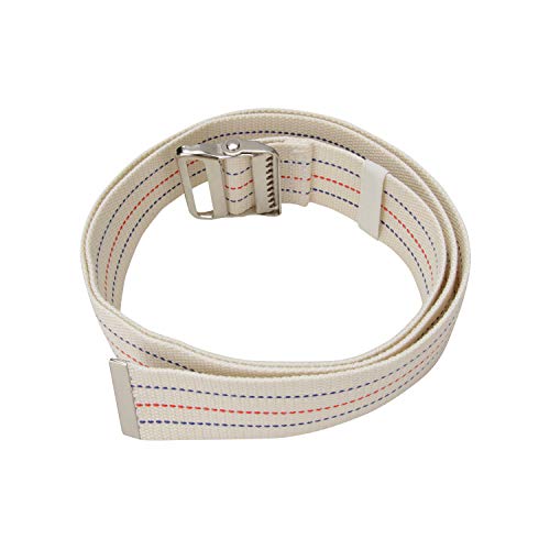 Walking Transfer Gait Belt with Belt Loop Holder for Caregiver, Nurse, Therapist 60"