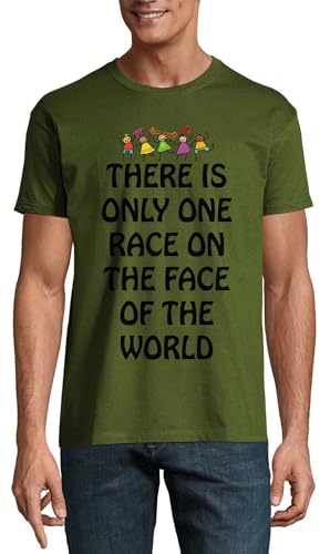 T-Shirt Homme Vert Hunter Crew Neck Coton Confortable Casual Chic
