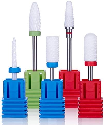 Ceramic Nail Drill Bits Set Fit for 