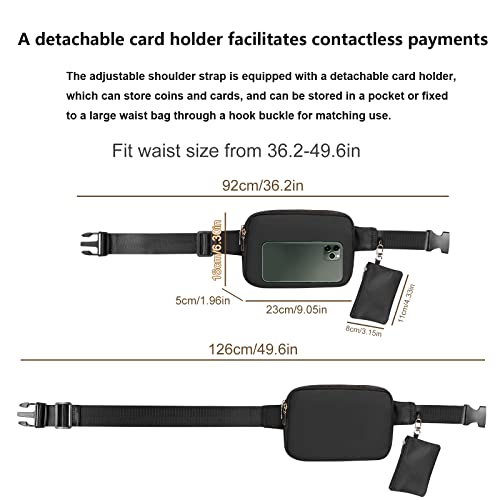 Geestock Marsupio da Donna da Uomo, Sportivo alla