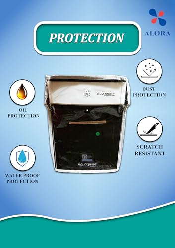 Image of Alora Body Protective Cover for Eureka Forbes Aquaguard Classic Plus Mineral RO+MF Alkaline Water Purifier Model, Waterproof & Dustproof Water Purifier Body Cover