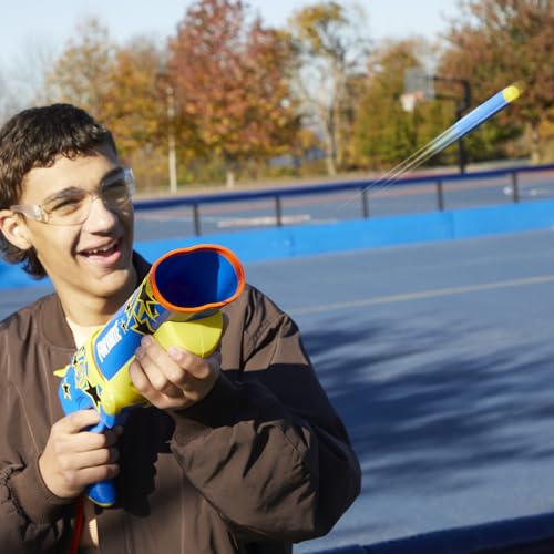 Image of Nerf Fortnite Half Tone Hero Blaster, Bonus Code to Unlock Half Tone Hero Wrap in The Game, Break Open Loading, 12 Nerf Elite Darts, Fortnite Gifts