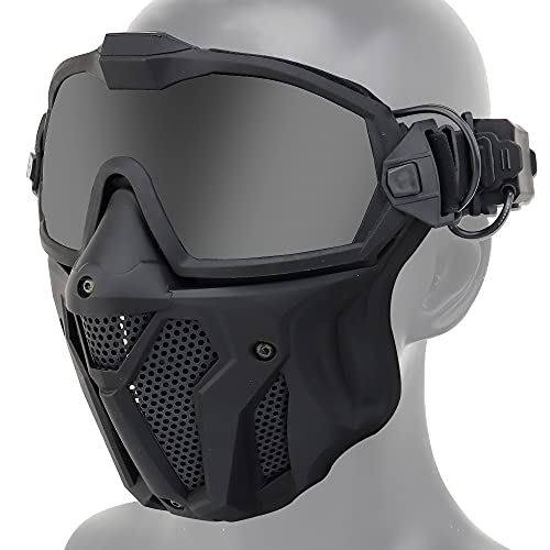 Jungle Leopard Tactical Face Mask with Fan
