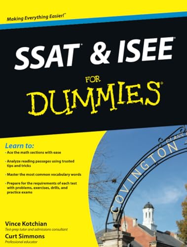 SSAT and ISEE For Dummies