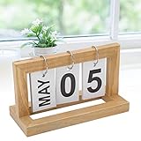 calendario mercurio retrogrado 2018 Materiales de alta calidad: este calendario de mesa de madera de alta calidad es resistente, duradero y tiene una larga vida útil. Este calendario de mesa manual con tecnología de producción sofisticada es retro y hermoso. Hecho a mano de madera y anillos de hierro inoxidable, lo que garantiza una larga vida útil