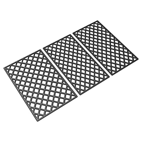 Blackhoso Grill Replacement Parts for Members Mark Gr2210601-mm-00, Cast Iron Grates Cooking Grid Parts for Members Mark Grill -3 Pack Cover