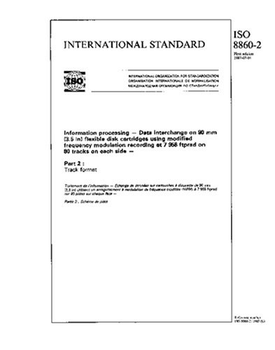 ISO 8860-2:1987, Information processing - Data interchange on 90 mm (3. ...