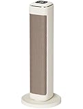 AIRMATE 2000W Calefactor Bajo Consumo, 63cm Torre Calefactor Electrico Bajo Consumo con Oscilación 80° 24H Heater Protección Sobrecalentamiento y Vuelco Calefactor Ceramico Eléctrico Dormitorios