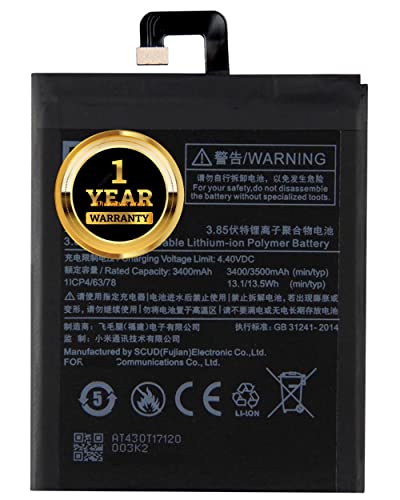 Image of Original BM3A Battery Compatible with Xiaomi Mi Note 3 (MCE8)