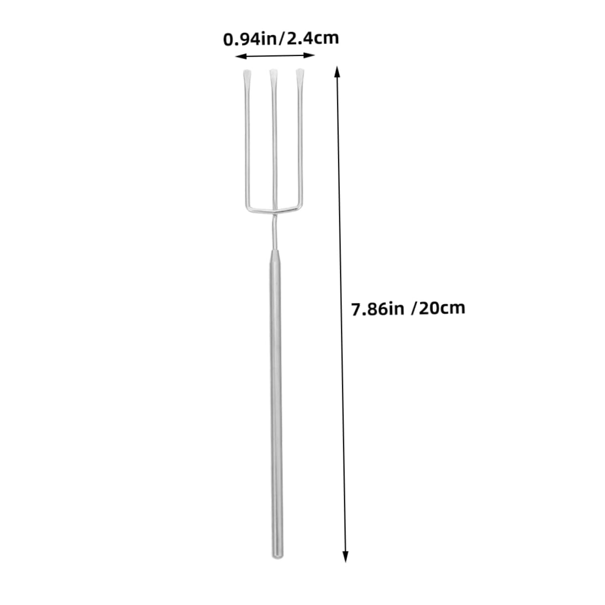 BRIGHTFUFU 3pcs Chocolate Dipping Fork Set DIY Baking Supplies Stainless Steel Decorating Tool Set for Handmade Chocolates Pralines Truffles