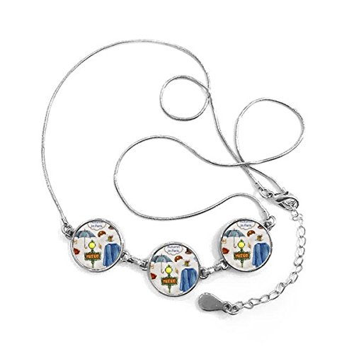 Collier France mark landmark paysage pour offrir un souvenir inoubliable de Paris