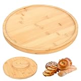 But the cow Plato Giratorio Mesa Redonda, Lazy Susan Bandeja Madera Redonda...